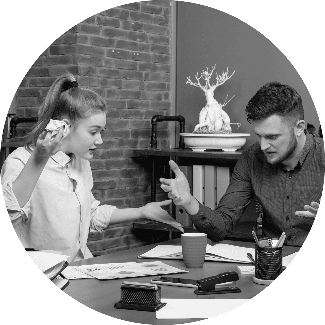 Preparing for
 a tough
conversation